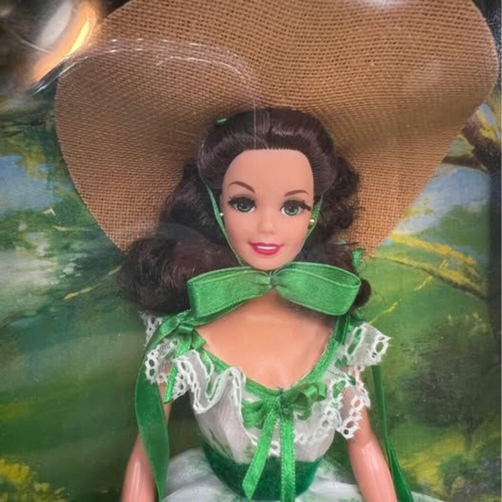 Barbie Doll as Scarlett O’Hara in BBQ Dress Mattel # 12997 1994 NIB